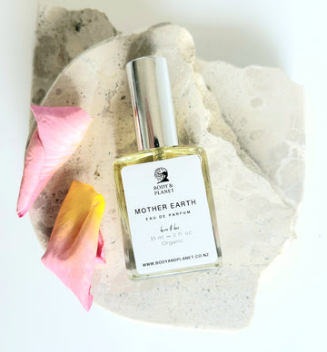 Organic Mother Earth Perfume with earthy and woody notes - Bod ad Planet