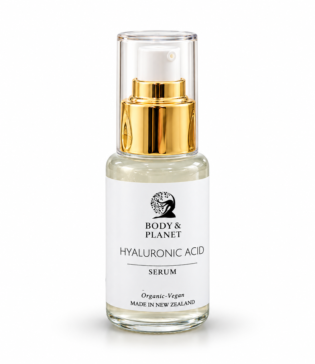 ORGANIC HYALURONIC ACID 2% WITH ROSE WATER SQUALANE - Body and Planet  